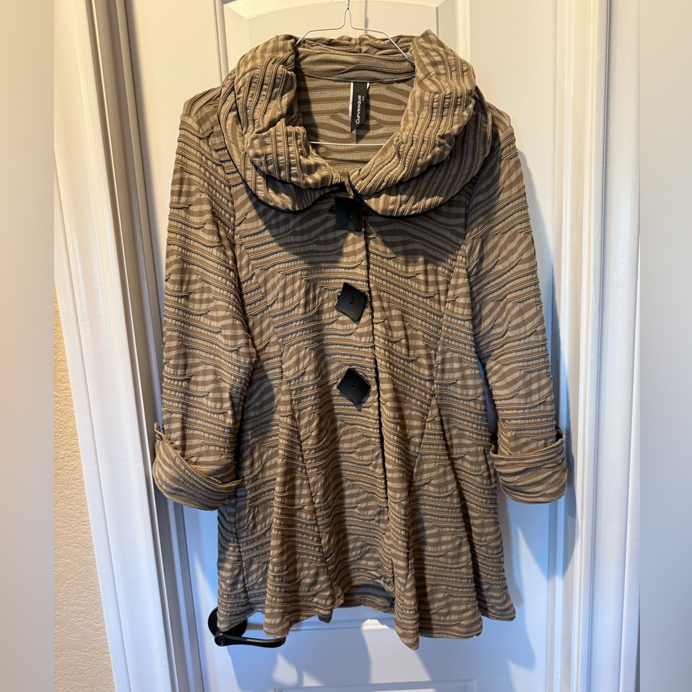 Curvesque Blazer, 1X, boutique, LIKE NEW